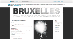 Desktop Screenshot of bruxelles.bandcamp.com