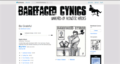 Desktop Screenshot of barefacedcynics.bandcamp.com