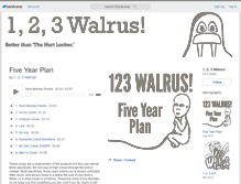 Tablet Screenshot of 123walrus.bandcamp.com