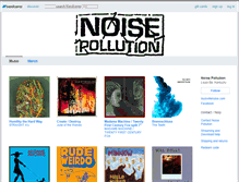 Tablet Screenshot of noisepollution.bandcamp.com