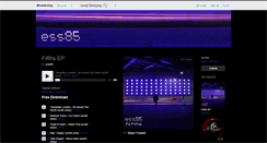 Desktop Screenshot of ess85.bandcamp.com