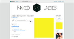 Desktop Screenshot of nakedladies.bandcamp.com