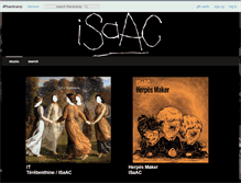 Tablet Screenshot of isaacnoisemusic.bandcamp.com