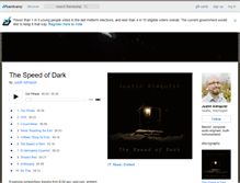 Tablet Screenshot of justinalmquist.bandcamp.com