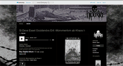Desktop Screenshot of hipoxia.bandcamp.com