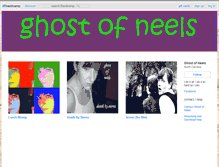 Tablet Screenshot of ghostofneels.bandcamp.com