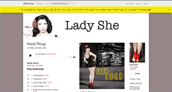Desktop Screenshot of ladyshe.bandcamp.com