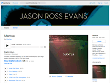 Tablet Screenshot of jasonrossevans.bandcamp.com