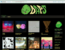 Tablet Screenshot of dapsrecords.bandcamp.com
