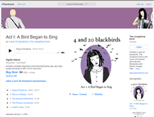 Tablet Screenshot of 4and20blackbirds.bandcamp.com