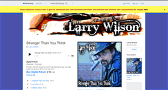 Desktop Screenshot of larrywilson.bandcamp.com