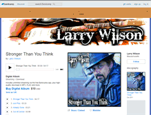 Tablet Screenshot of larrywilson.bandcamp.com