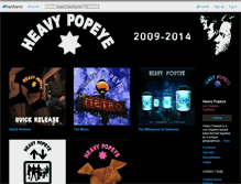 Tablet Screenshot of heavypopeye.bandcamp.com