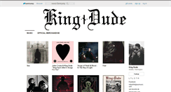 Desktop Screenshot of kingdude.bandcamp.com