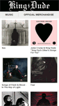 Mobile Screenshot of kingdude.bandcamp.com