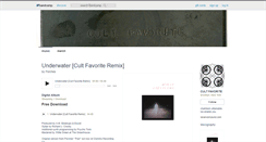 Desktop Screenshot of cultfavorite.bandcamp.com