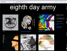Tablet Screenshot of eighthdayarmy.bandcamp.com