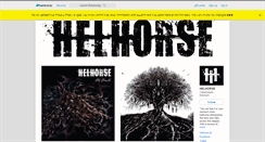 Desktop Screenshot of helhorse.bandcamp.com