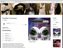 Tablet Screenshot of ecme.bandcamp.com