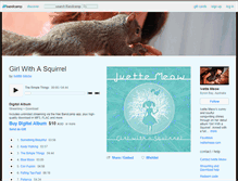 Tablet Screenshot of ivettemeow.bandcamp.com