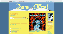 Desktop Screenshot of jauneattend.bandcamp.com