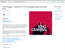 Tablet Screenshot of kingcannibal.bandcamp.com