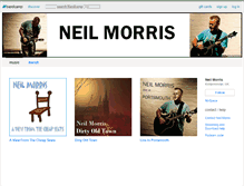 Tablet Screenshot of neilmorris.bandcamp.com