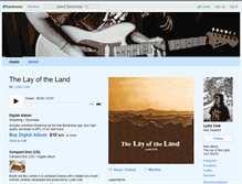 Tablet Screenshot of lydiacole.bandcamp.com