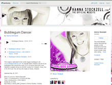 Tablet Screenshot of hannastockzell.bandcamp.com