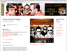 Tablet Screenshot of handsomesportzklub.bandcamp.com
