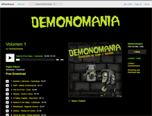 Tablet Screenshot of demonomania.bandcamp.com