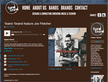 Tablet Screenshot of 1band1brand.bandcamp.com