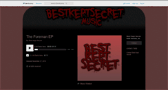 Desktop Screenshot of bestkeptsecretband.bandcamp.com