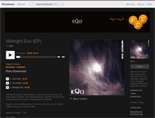 Tablet Screenshot of eqomusic.bandcamp.com