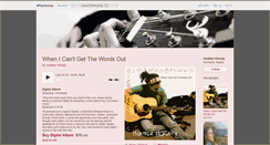 Desktop Screenshot of heatherhlavaty.bandcamp.com