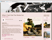 Tablet Screenshot of heatherhlavaty.bandcamp.com