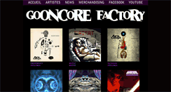 Desktop Screenshot of gooncorefactory.bandcamp.com