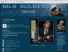 Tablet Screenshot of nilssolberg.bandcamp.com