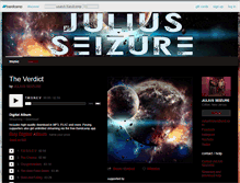 Tablet Screenshot of juliusseizure.bandcamp.com