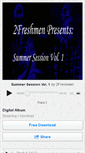 Mobile Screenshot of 2freshmen.bandcamp.com