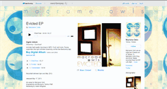 Desktop Screenshot of macrameowls.bandcamp.com