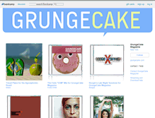 Tablet Screenshot of grungecake.bandcamp.com