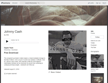 Tablet Screenshot of listentosin.bandcamp.com