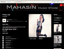 Tablet Screenshot of mahasin.bandcamp.com