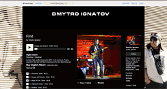 Desktop Screenshot of dmytroignatov.bandcamp.com