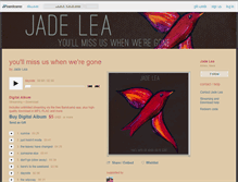 Tablet Screenshot of jadelea.bandcamp.com