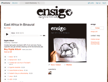 Tablet Screenshot of ensigo.bandcamp.com