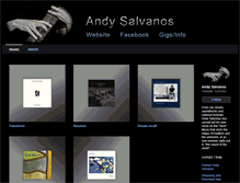 Tablet Screenshot of andysalvanos.bandcamp.com