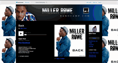 Desktop Screenshot of millerrowe.bandcamp.com