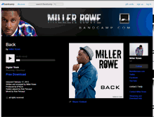 Tablet Screenshot of millerrowe.bandcamp.com